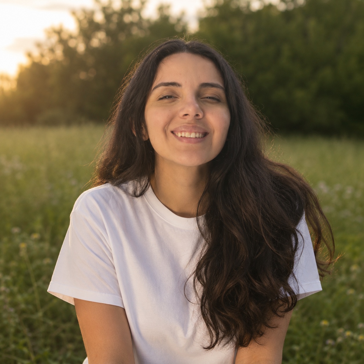 Maria Eduarda Gomes in natürlichem Licht